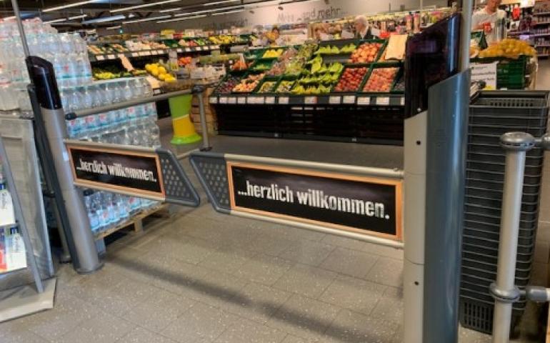 Elektronische Eingangsanlagen vom Wanzl